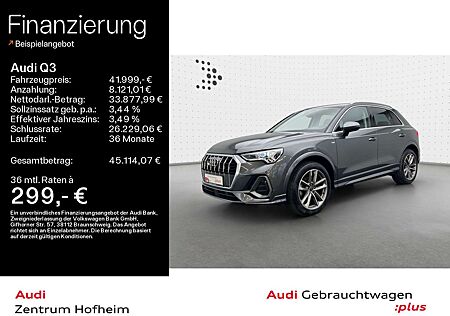 Audi Q3 35 TDI S line S tro*LED*Virtual*Navi+*Sportsi