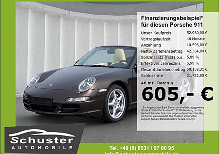 Porsche 911 Carrera 4 Cabrio 3.6*Navi BOSE SportAGA SHZ