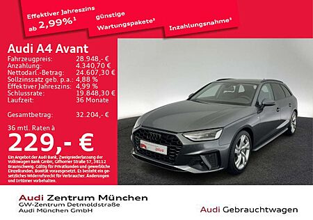 Audi A4 40 TDI S tronic S line StdHzg/Navi+
