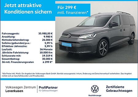 VW Caddy Volkswagen AHK ACC VIRT 7-SITZER DSG PANO CARPLAY