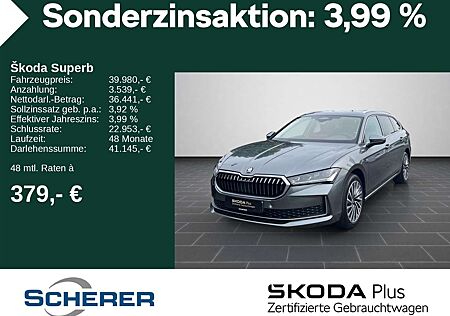 Skoda Superb Combi 2.0 TDI DSG L&K Canton, AHK, ACC, D