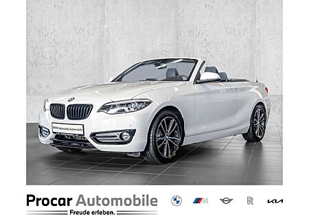 BMW 220 i Sport Line AHK RFK NAVI LED Sound Syst.