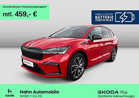 Skoda Enyaq iV 80 Sportline Wärmepumpe AHK LED NAVI