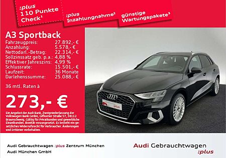 Audi A3 35 TDI S tronic advanced Virtual/Na