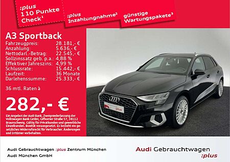 Audi A3 35 TDI S tronic advanced Virtual/Na