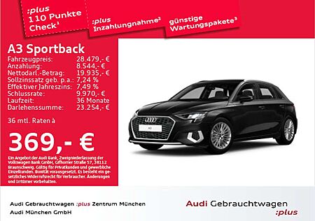 Audi A3 35 TDI S tronic advanced Virual/Nav