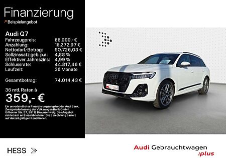 Audi Q7 55 TFSIe quattro S-LINE*NAVI*HUD*LUFT*AHK*MAT