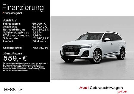 Audi Q7 55 TFSIe quattro S-LINE*NAVI*HUD*LUFT*AHK*MAT