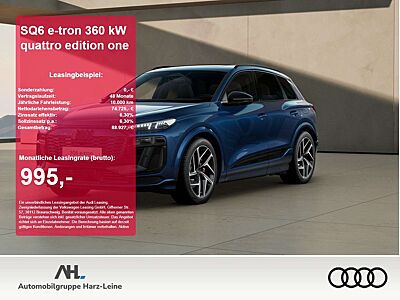 Audi SQ6 e-tron e-tron 360 kW quattro edition one 360 4xSHZ