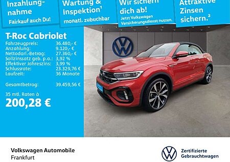 VW T-Roc Volkswagen 1.5 TSI DSG R-Line Navi AHK Stan