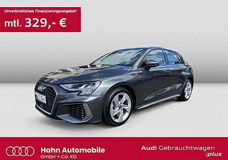 Audi A3 30TFSI S-trc S-line Pano Leder CAM