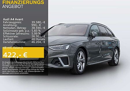 Audi A4 40 TFSI 2x S LINE HuD MATRIX LED LM18