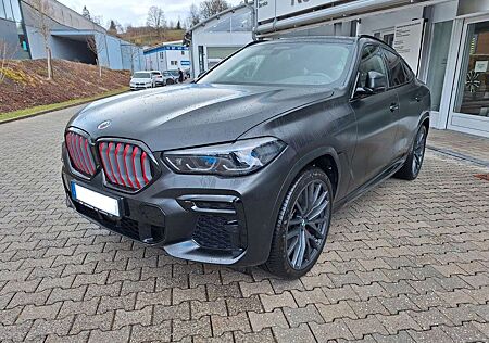BMW X6 M50 i Black Vermilion Sondermodell Laser TV