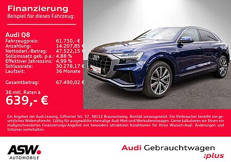 Audi Q8 50TDI S line quattro NAVI MATRIX STANDHZ PANO