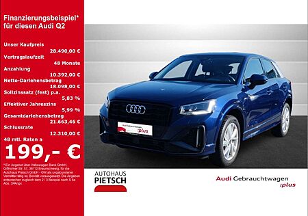 Audi Q2 35 TFSI S line S tronic ACC Navi Leder Keyless
