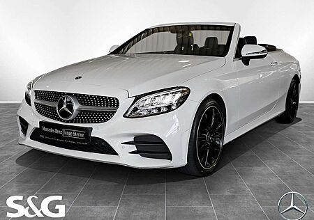 Mercedes-Benz C 300 4M Cabriolet AMG TOTWINKEL+MEMORY+LED+19"