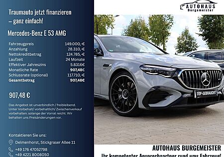 Mercedes-Benz E 53 AMG Hybrid 4Matic *Night*AHK*Pano*Multi*Headup*21Zoll