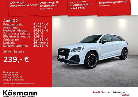 Audi Q2 30TFSI S line AHK SHZ GRA
