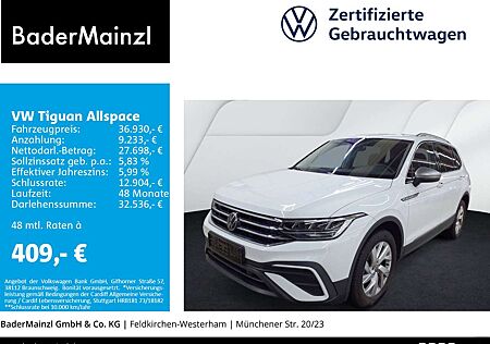 VW Tiguan Volkswagen Allspace 1.5 TSI DSG Life AHK 7-Sitz Navi