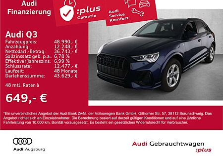 Audi Q3 40 TFSI qu. *2x S line*MATRIX*AHK*ACC*8-fach*