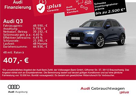 Audi Q3 40 TFSI qu. *2x S line*MATRIX*AHK*ACC*8-fach*