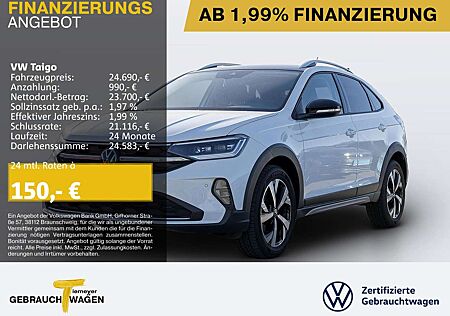 VW Taigo Volkswagen 1.0 TSI DSG STYLE LM17 NAVI IQ.LIGHT SITZH