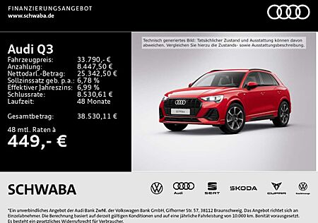 Audi Q3 2x S line 1.4 TFSIe *ACC*AHK*LED*VIRTUAL*19''
