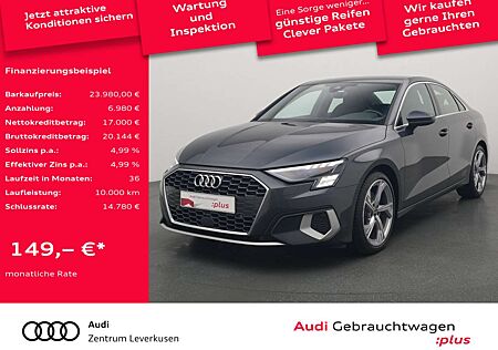 Audi A3 Limousine edition one S-TRON NAVI VIRT SHZ