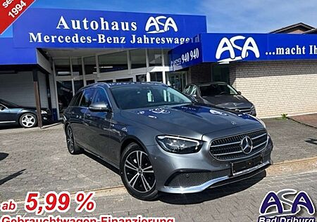 Mercedes-Benz E 220 T d Avantgarde+Esche schwarz+AHK+Kameras+24 M.GARA