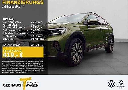 VW Taigo Volkswagen 1.0 TSI DSG MOVE IQ.LIGHT AHK KAMERA ASSIS