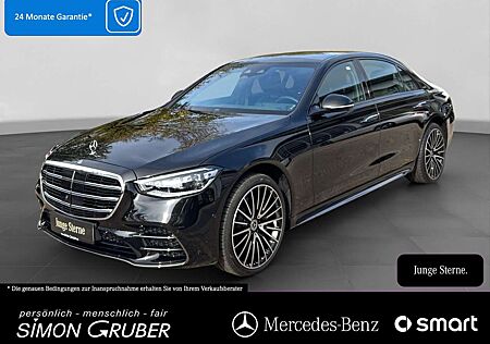 Mercedes-Benz S 350 d 4M lang AMG Night Kühlfach Pano Nappa