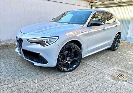 Alfa Romeo Stelvio Veloce Ti Q4 Perla Lunare Carbon Service Neu!