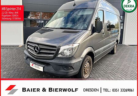 Mercedes-Benz Sprinter gebraucht kaufen Mercedes-Benz Sprinter II Kasten 214 CDI 1. Hand Klima SH AHK