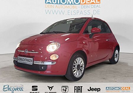 Fiat 500 Lounge ALU PDC KLIMA MULTIFLENKRAD TEILLEDER CD/MP
