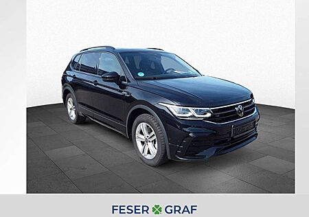 VW Tiguan Allspace Volkswagen 2.0 TDI R-Line 4M BLACK PANO KAM