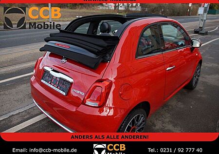 Fiat 500C CABRIO RED*KLIMA*NAVI*16 ALU*MILD HYBRID