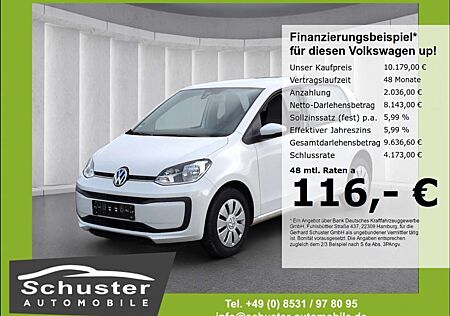 VW Up Volkswagen ! move*Tempo PDC Klima Licht/Regensen Bluetoo