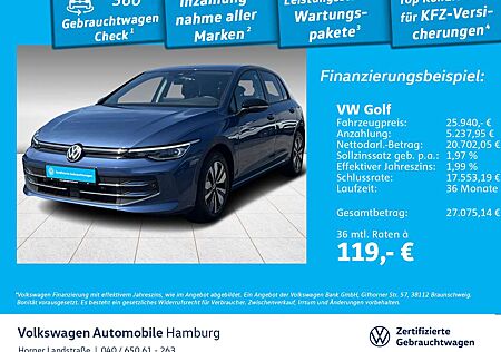 VW Golf Volkswagen VIII Goal 1.5 TSI AHK Navi Sitzheizung PDC
