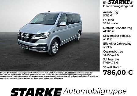 VW T6 Multivan Volkswagen T6.1 2.0 TDI DSG Generation Six