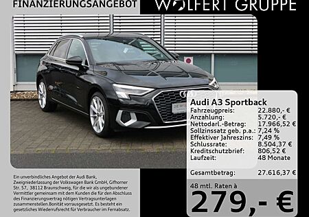 Audi A3 40 TFSI e S tronic AHK*CARPLAY*RFK*