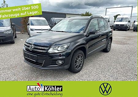 VW Tiguan Volkswagen 2.0 TDi BMT Sport&Style 4M Black+Pano+AHK