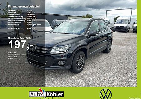 VW Tiguan Volkswagen 2.0 TDi BMT Sport&Style 4M Black+Pano+AHK