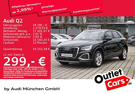 Audi Q2 30 TFSI advanced Navi+/LED/SitzHzg