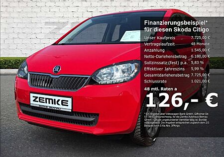 Skoda Citigo 1.0 Ambition Berganfahrass. GA teilb.Rücksb MP3 CD