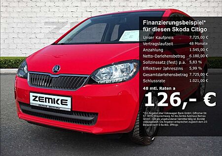 Skoda Citigo 1.0 Ambition Berganfahrass. GA teilb.Rücksb MP3 CD