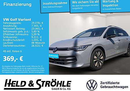VW Golf Variant Volkswagen GOAL 1.5 eTSI DSG STANDHZG 4x SHZ