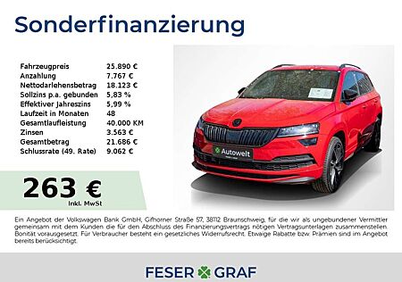 Skoda Karoq 2.0 TDI Sportline 4x4 DSG AHK / LED