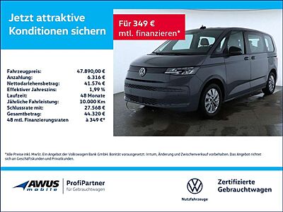 Volkswagen T7 Multivan KÜ 2.0TDI 110kW ACC LED 5Jahres G.