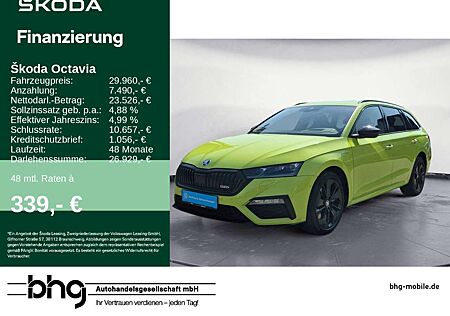 Skoda Octavia Combi 1.4 TSI iV DSG RS Head-Up Kamera A