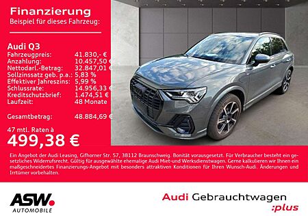 Audi Q3 S line 45TFSI e Stronic Navi Matrix AHK RFK